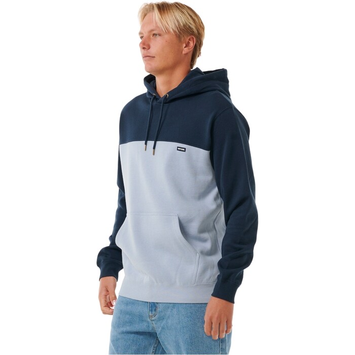 2024 Rip Curl Hombres Surf Revival Sudadera Con Capucha 062MFL - Spray Blue